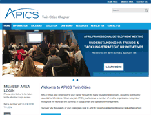 Tablet Screenshot of apicstc.org